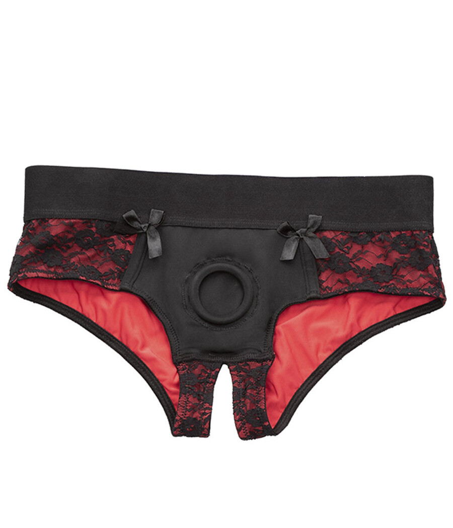 CALEXOTICS - SCANDAL ENSEMBLE CULOTTE SANS ENTREJAMBE AVEC GODE TAILLE S/M