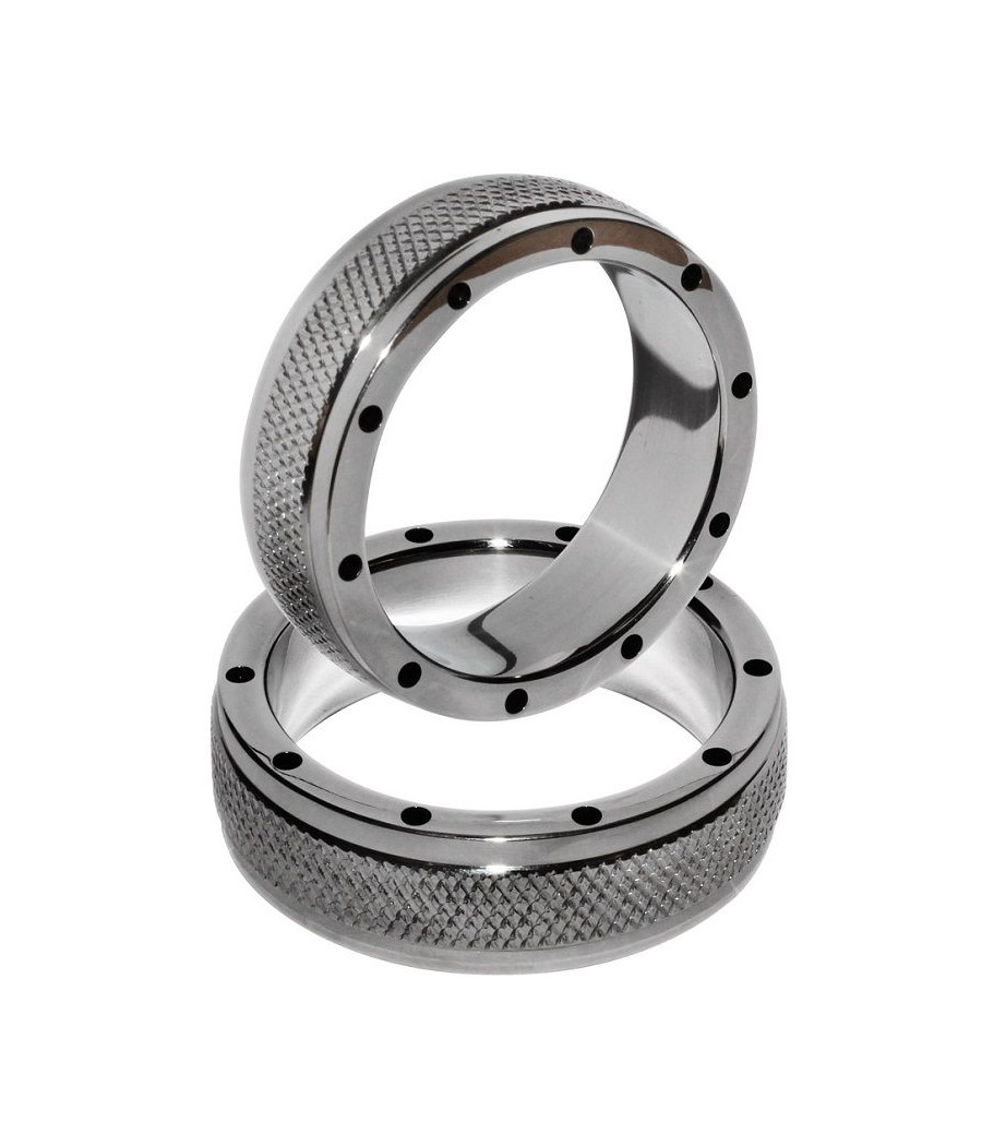 METAL HARD - ANILLO METAL PARA PENE Y TESTÍCULOS 45 MM