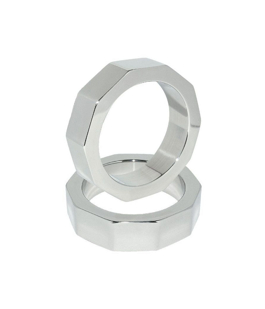 METAL HARD - PENIS AND TESTICLE NUT RING 55 MM