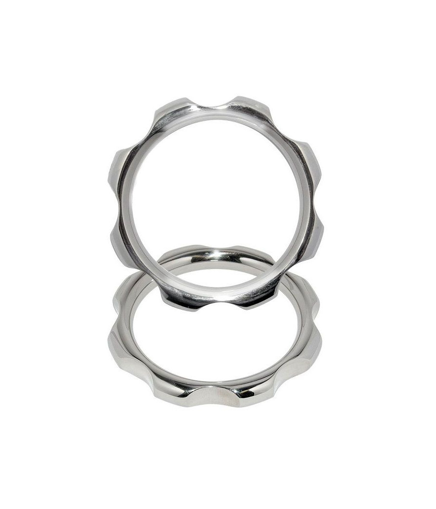 METAL HARD - ANILLO TORQUE METAL PARA PENE Y TESTÍCULOS 50 MM