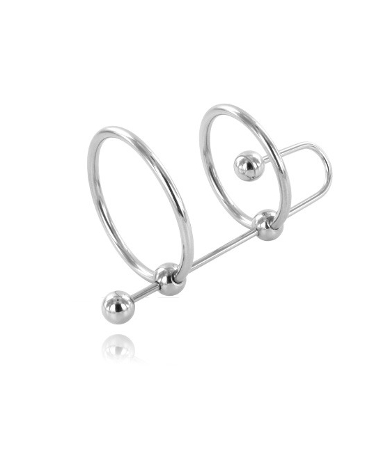 METAL HARD - ANELLO EXTREME CON STOP URETRALE