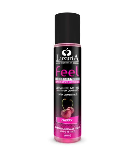 INTIMATELINE - LUXURIA LUBRIFIANT BASE D'EAU FEEL CERISE 60 ML