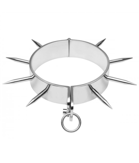 METAL HARD - COLAR DE ESCRAVO BDSM COM PONTOS