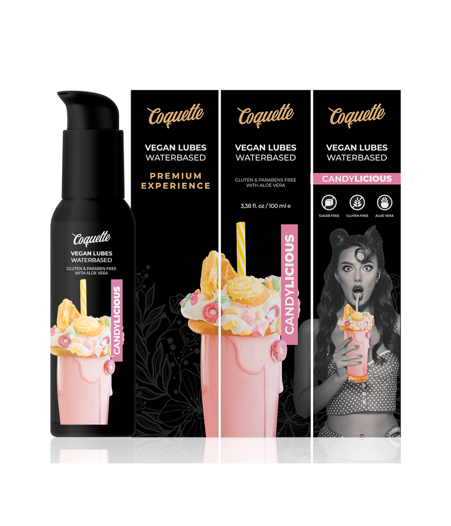 COQUETTE CHIC DESIRE - PREMIUM EXPERIENCE 100ML VEGAN LUBES CANDYLICIOUS