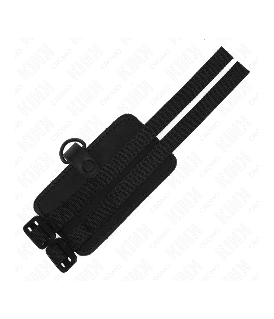 KINK - ANELLO PER PENE IN PELLE CON CINGHIE REGOLABILI