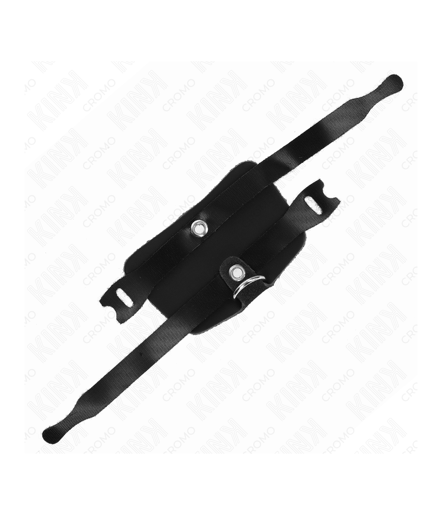 KINK - ANELLO PER PENE IN PELLE CON CHIUSURA A GANCIO REGOLABILE