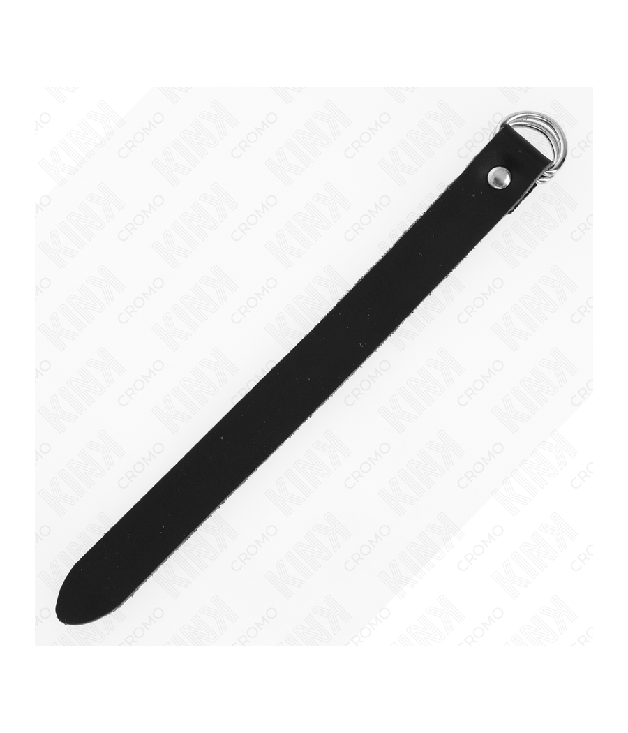KINK - ANILLO PENE CUERO CON CIERRE A PRESIÓN 22 X 2 CM