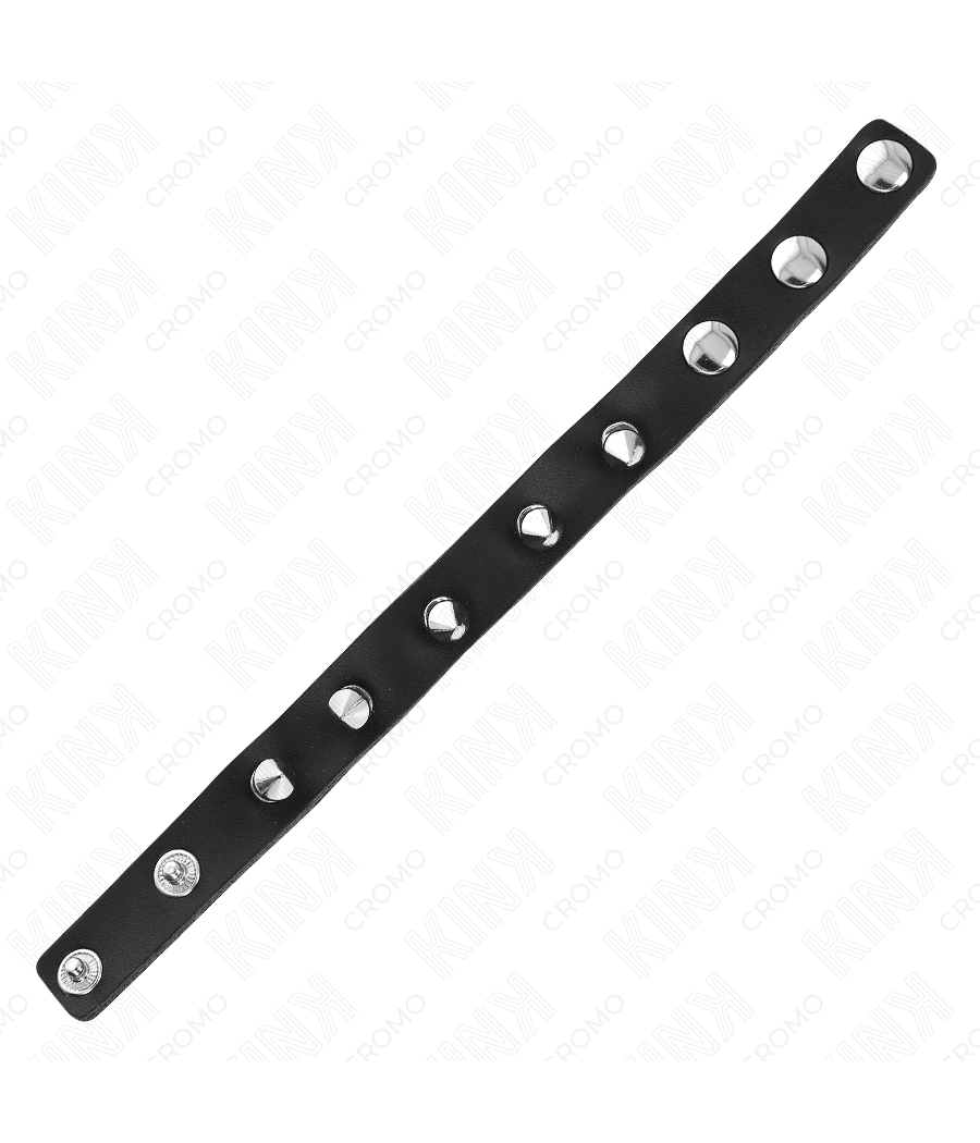 KINK - PENISRING AUS LEDER MIT SPIKES 21,5 X 1,6 CM