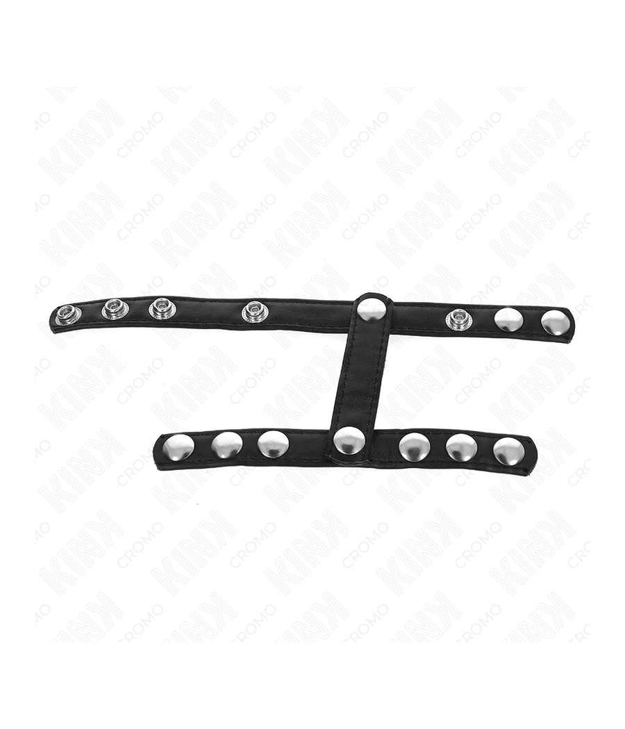 KINK - PENIS RING WITH 3 ADJUSTABLE BALL SPLITTER STRAPS