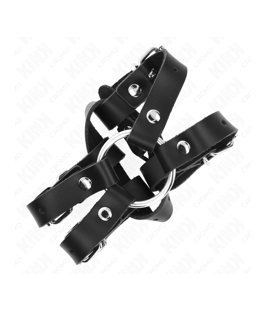 KINK - ANELLO PER PENE CON CINGHIE MULTIPLE REGOLABILI