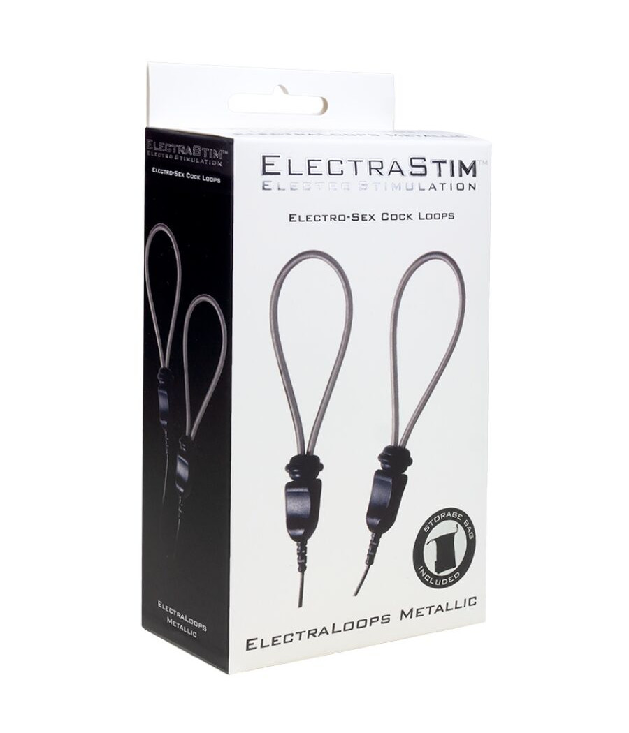 ELECTRASTIM - ELECTRALOOPS E-STIM VERSTELLBARE PENISRINGE AUS METALL