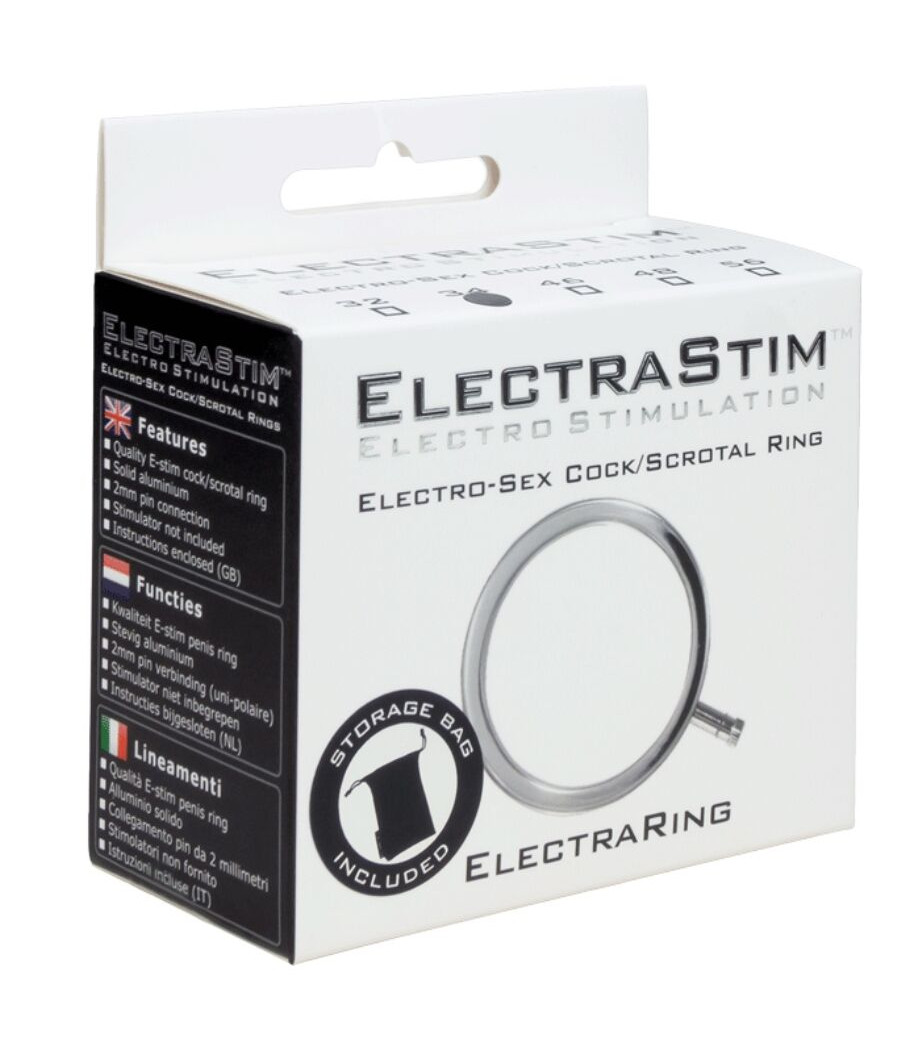 ELECTRASTIM - ELECTRARINGS METAL PENIS RING 34 MM