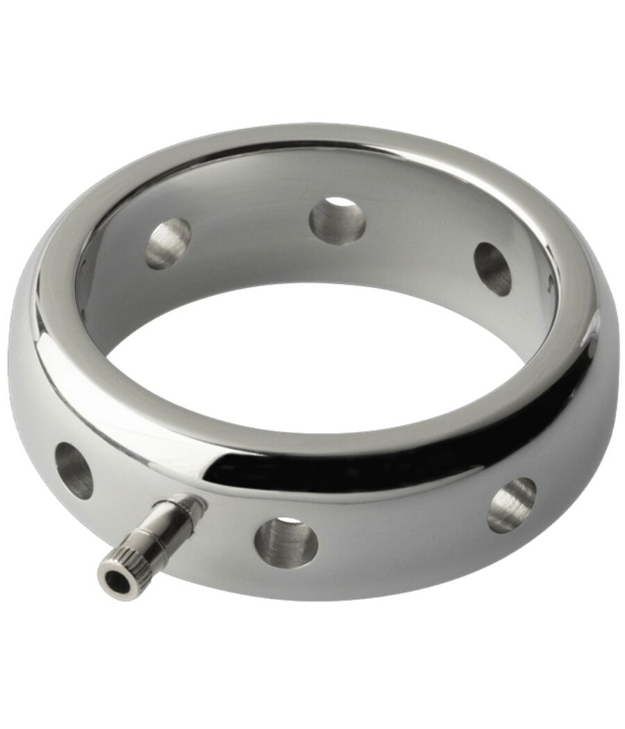 ELECTRASTIM - ANEL ELETROMAGNÉTICO DE METAL PRESTIGE PARA PÊNIS 46 MM