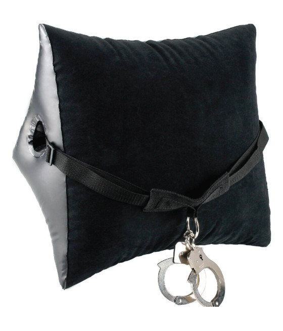 FETISH FANTASY SERIES - ALMOHADA HINCHABLE POSICION MASTER CON ESPOSAS
