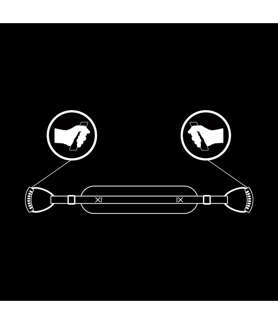 FETISH SUBMISSIVE - DOGGY STYLE HARNESS WITH NOPRENE LINING