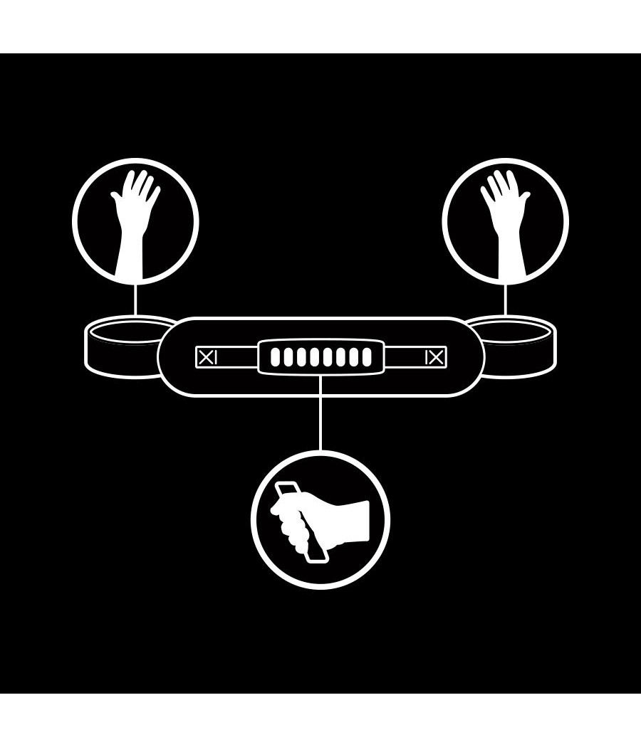 FETISH SUBMISSIVE - NOPRENE LINING HANDCUFFS WITH HANDLE