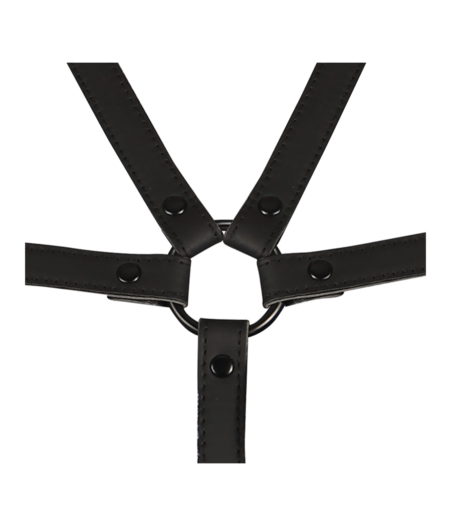 FETISH SUBMISSIVE BONDAGE - ARNÊS AJUSTÁVEL TORSO E BRAÇOS