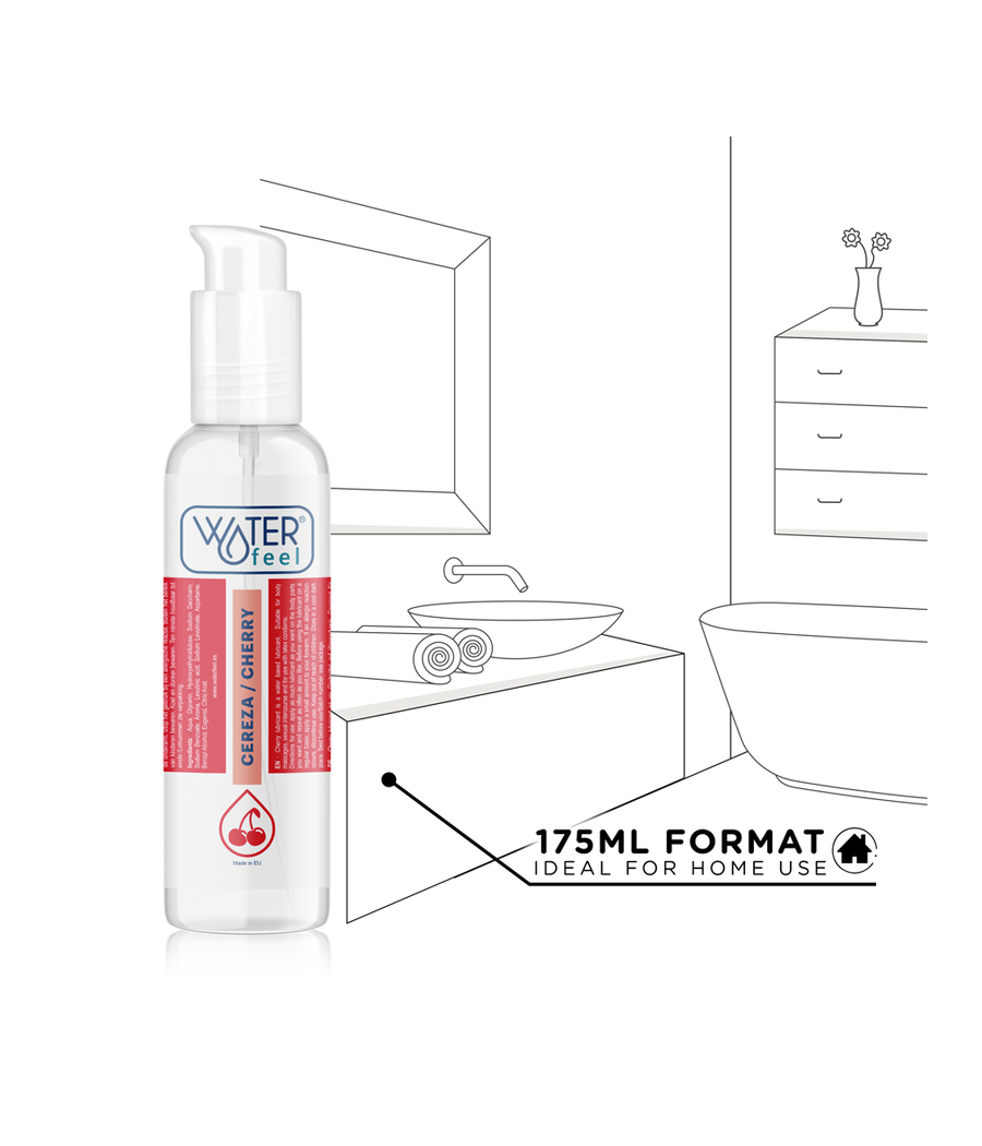 WATERFEEL - LUBRIFIANT CERISE 175 ML
