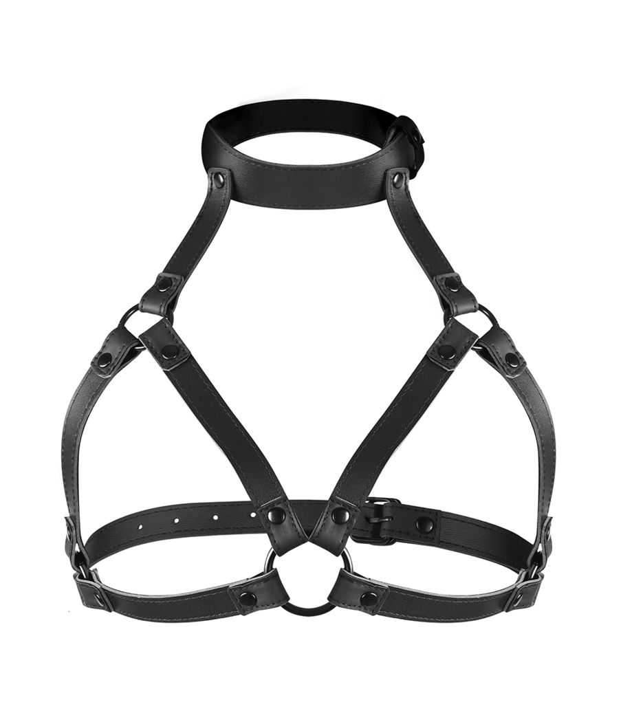 FETISH SUBMISSIVE BONDAGE - HARNAIS POITRINE RÉGLABLE