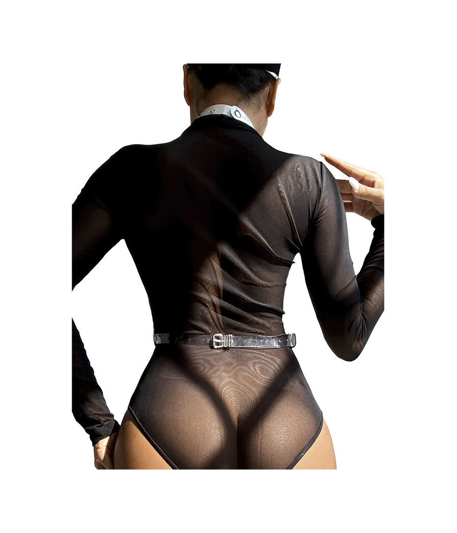 SUBBLIME - 953737 ARNÉS DE PECHO CON ANILLOS Y CADENAS PLATA TALLA ÚNICA