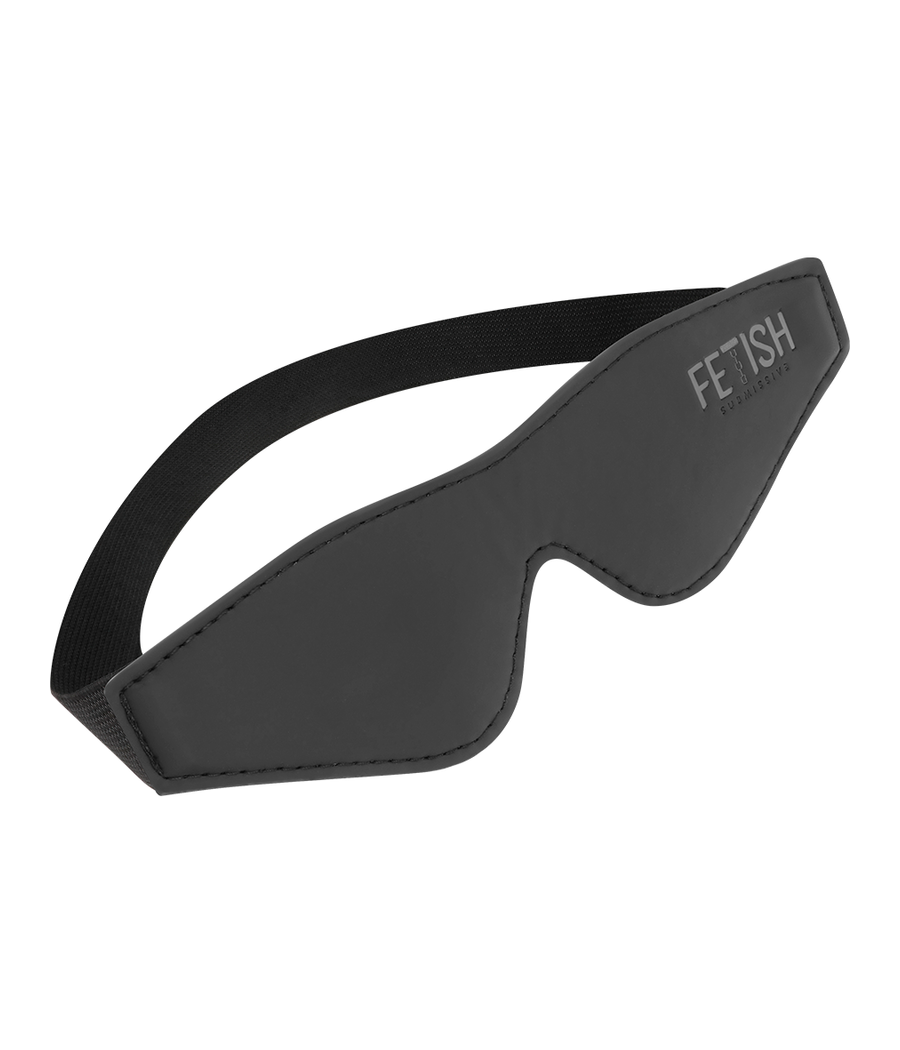 FETISH SUBMISSIVE - VEGAN LEATHER MASK WITH NOPRENE LINING