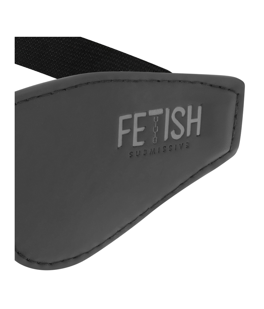 FETISH SUBMISSIVE - VEGAN LEATHER MASK WITH NOPRENE LINING