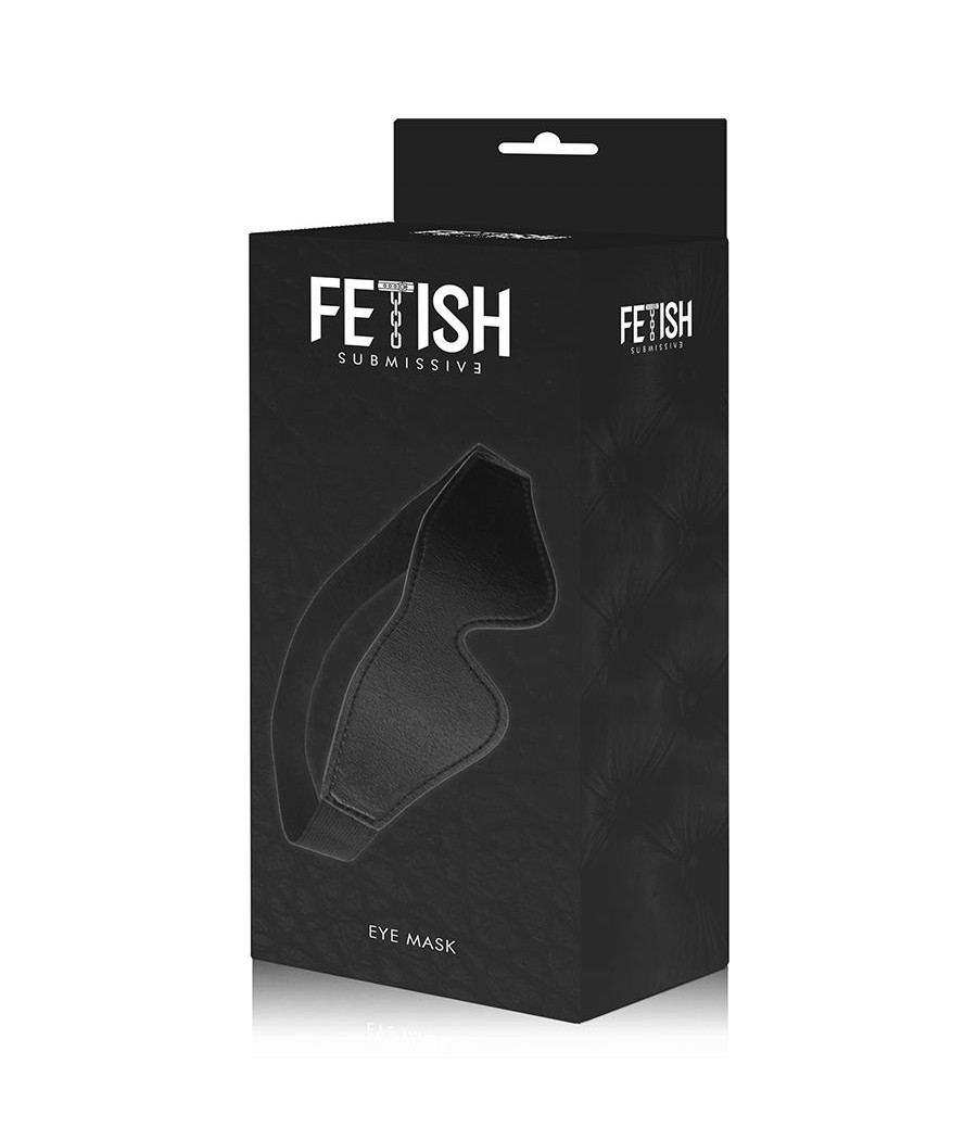 FETISH SUBMISSIVE - MASCHERA VEGANA IN PELLE CON FODERA IN NOPRENE