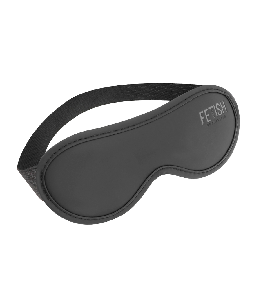 FETISH SUBMISSIVE - MASCHERA IN PELLE VEGANA II CON FODERA IN NOPRENE