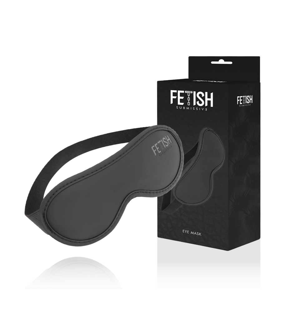 FETISH SUBMISSIVE - MASCHERA IN PELLE VEGANA II CON FODERA IN NOPRENE