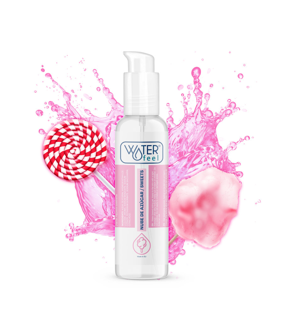 WATERFEEL - LUBRIFICANTE NUVEM DE AÇÚCAR 175 ML
