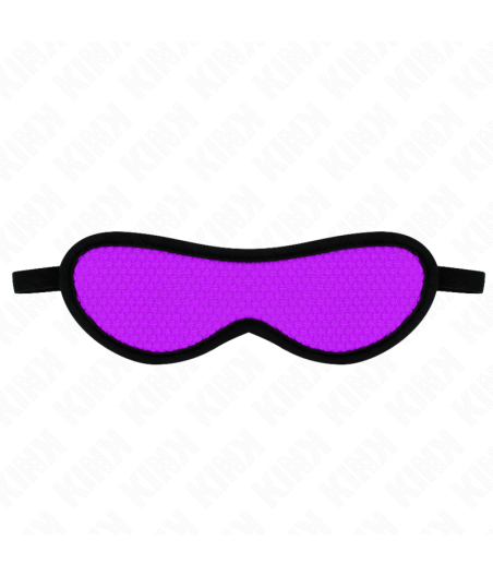 KINK - BANDAGE TEXTURÉ À ÉCAILLES AVEC BORD RECOUVERT VIOLET 20 x 7 CM