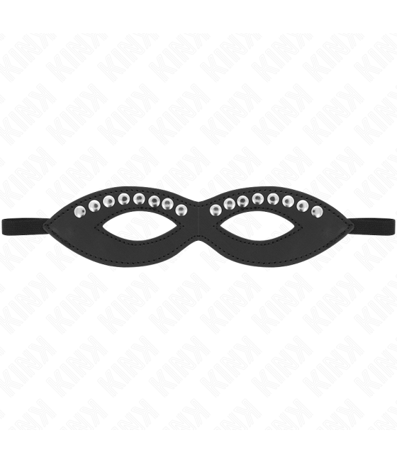 KINK - MASQUE POUR LES YEUX AVEC MINI RIVETS MODÈLE 1 20,5 x 5,5 CM