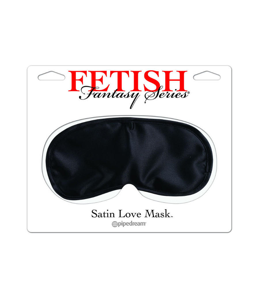 FETISH FANTASY SERIES - MASQUE DAMOUR EN SATIN NOIR