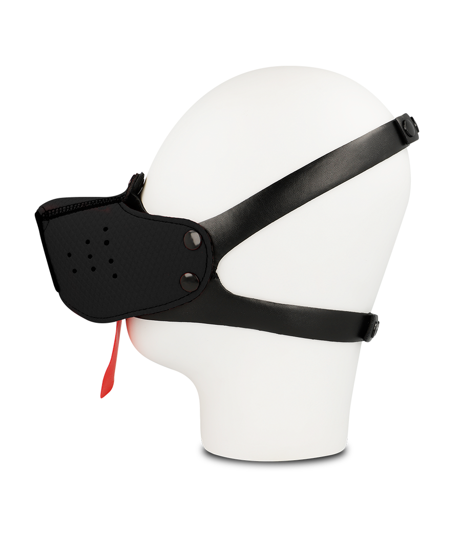 OHMAMA FETISH DOG MUZZLE - BLACK