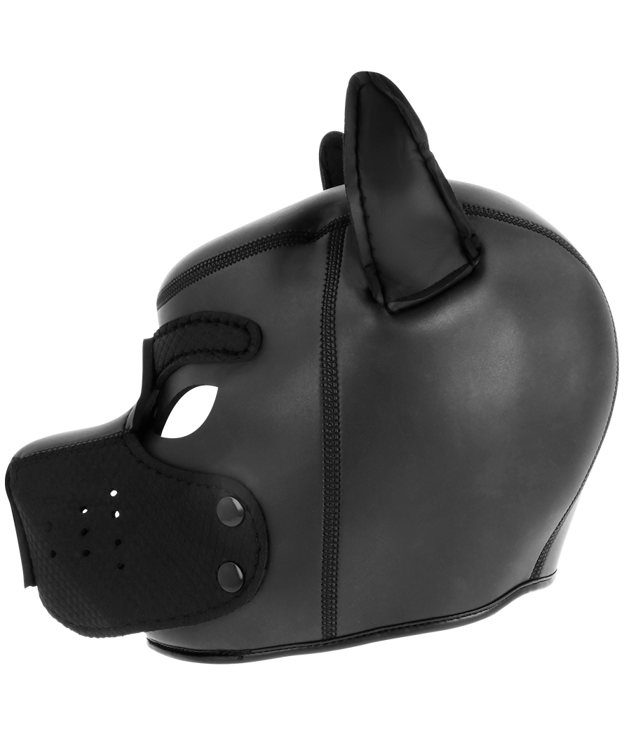 DARKNESS - MASCHERA PER CANI IN NEOPRENE CON MUSERELLA RIMOVIBILE L