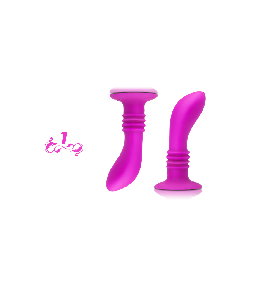 PRETTY LOVE - BOOTY PASSION PLUG CON VIBRACIÓN 10V