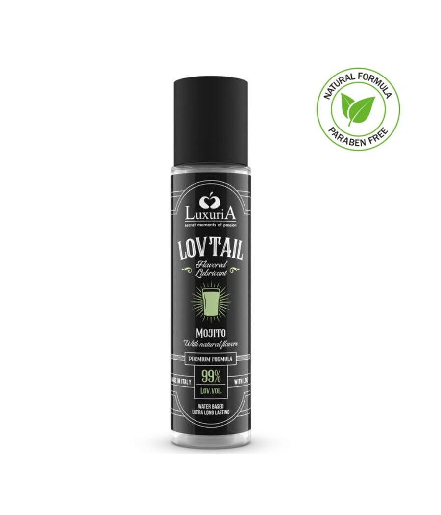 INTIMATELINE - LUBRIFIANT LOVTAIL BASE D'EAU LUXURIA MOJITO 60 ML