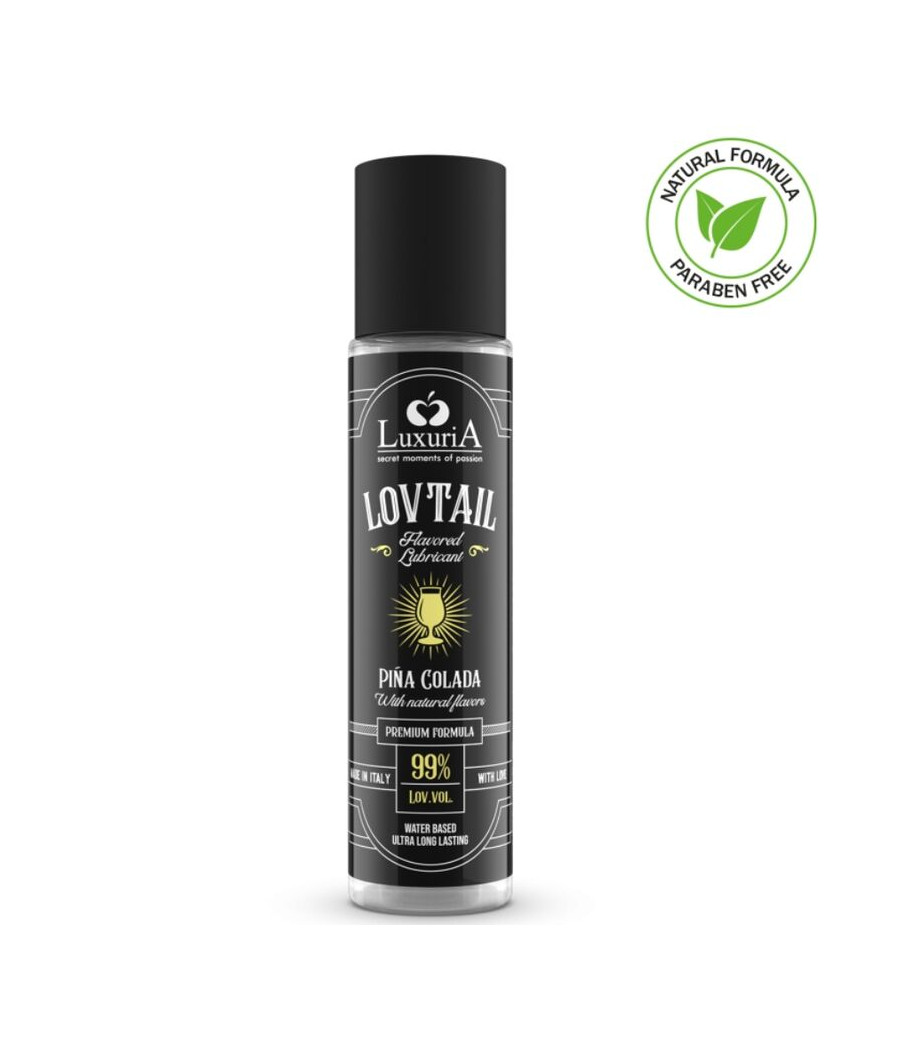 INTIMATELINE - LUBRIFIANT LOVTAIL BASE D'EAU LUXURIA PIÑA COLADA 60 ML