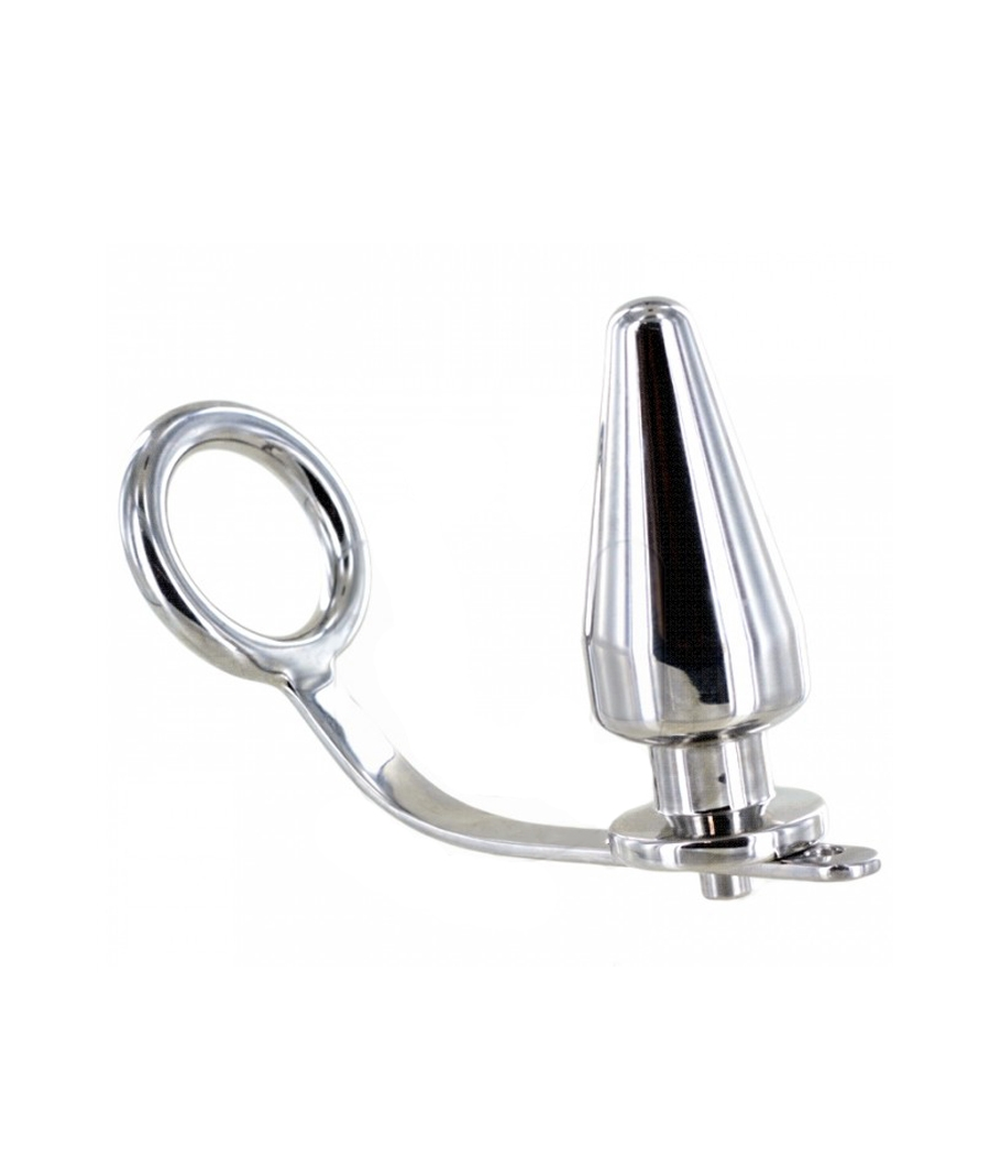METAL HARD - STAHLRING MIT ANALPLUG 80 X 55 MM