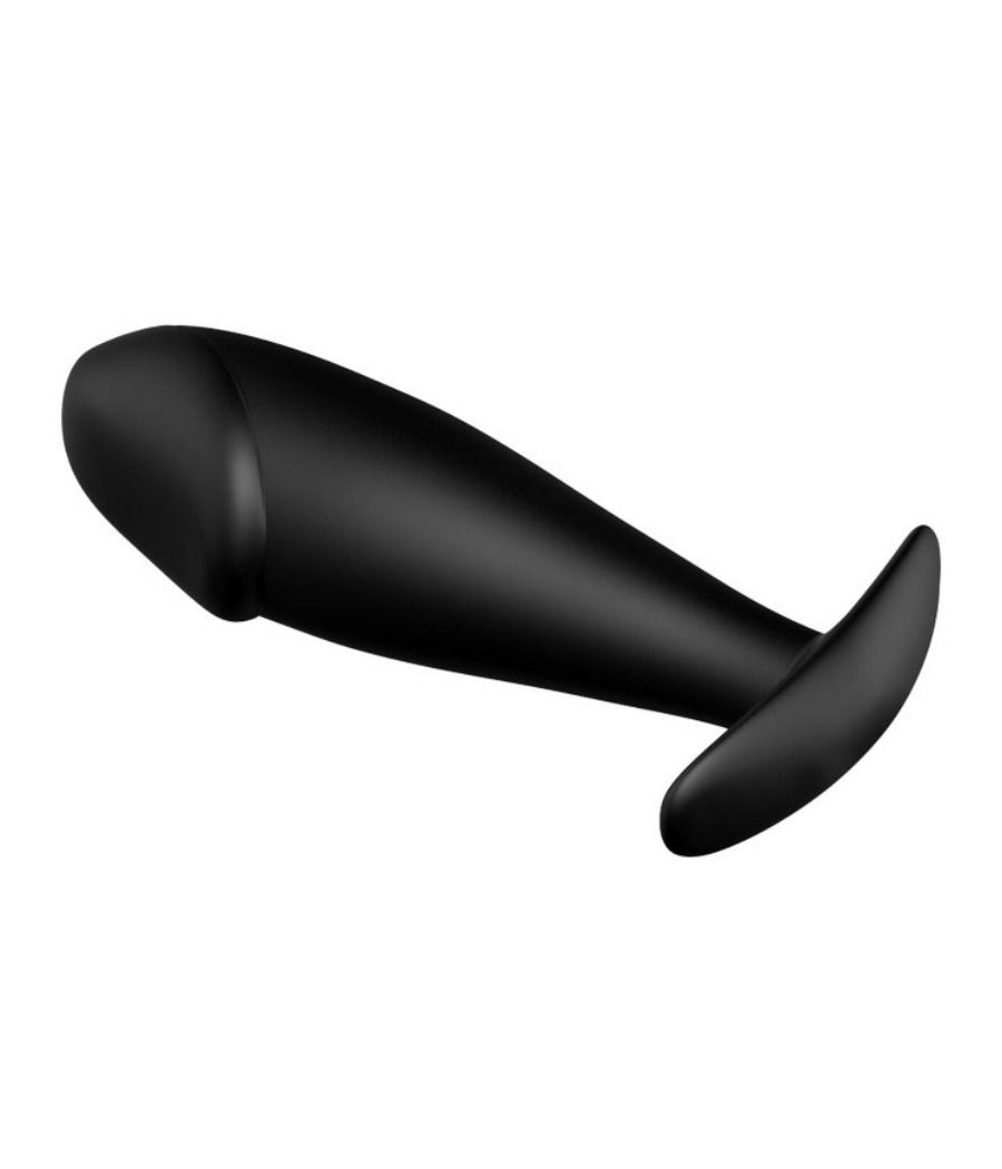 PRETTY LOVE - PLUG ANAL FORMA DE PÊNIS DE SILICONE PRETO