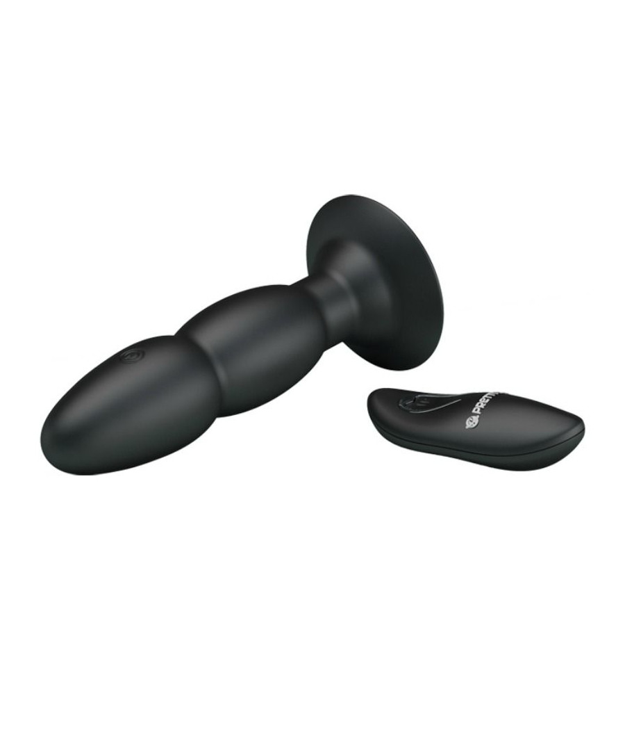 PRETTY LOVE - VIBRADOR LOVE PLUG E ROTAO POR CONTROLE REMOTO