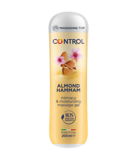 CONTROL - GEL DA MASSAGGIO HAMMAM ALLE MANDORLE 3 IN 1 200 ML