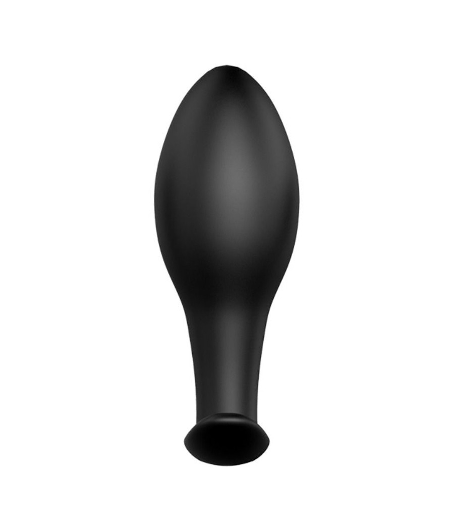PRETTY LOVE - PLUG ANAL FORME DANCRE SILICONE 12 MODES DE VIBRATION NOIR