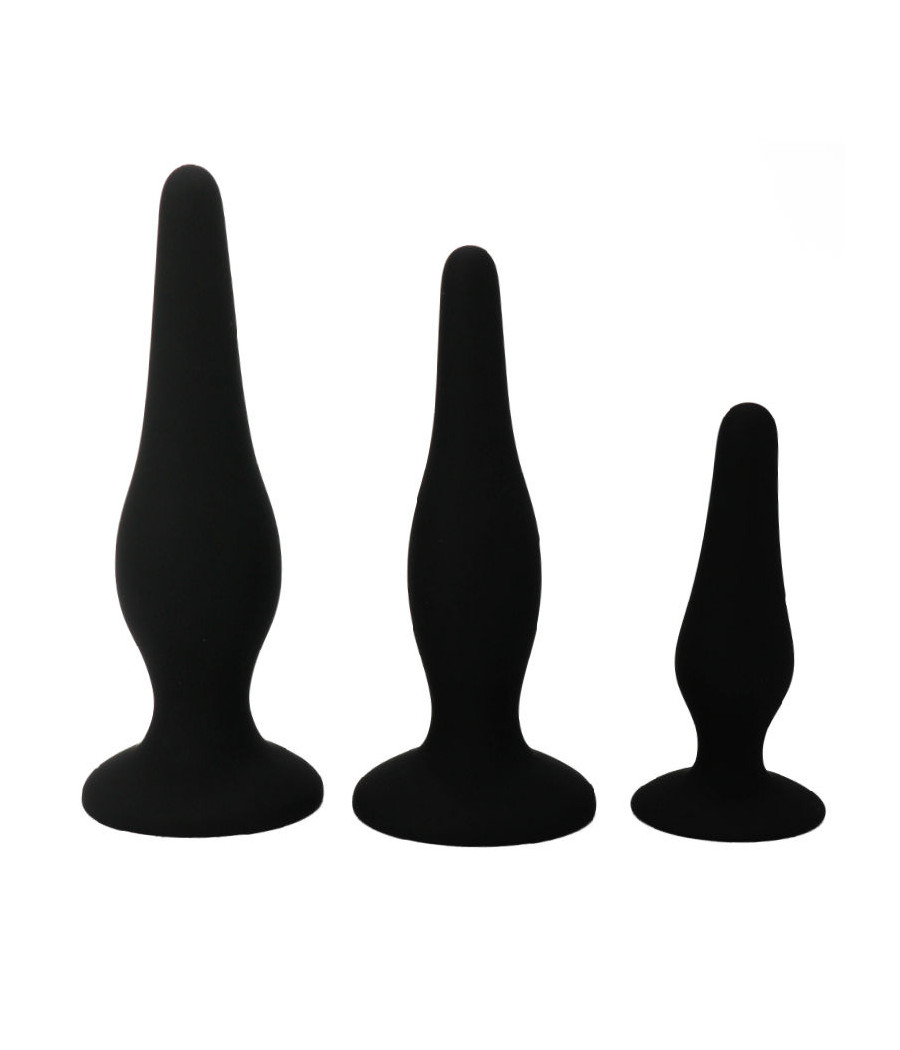 PRETTY LOVE - KIT INICIACION ANAL PLUGS SILICONA