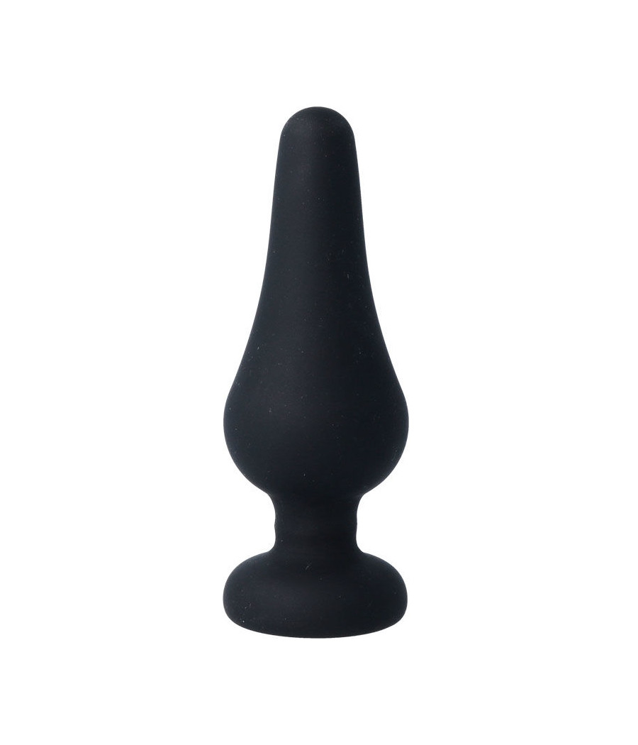 INTENSE - ANAL PLUG PIPO L SILICONE NEGRO 13 CM