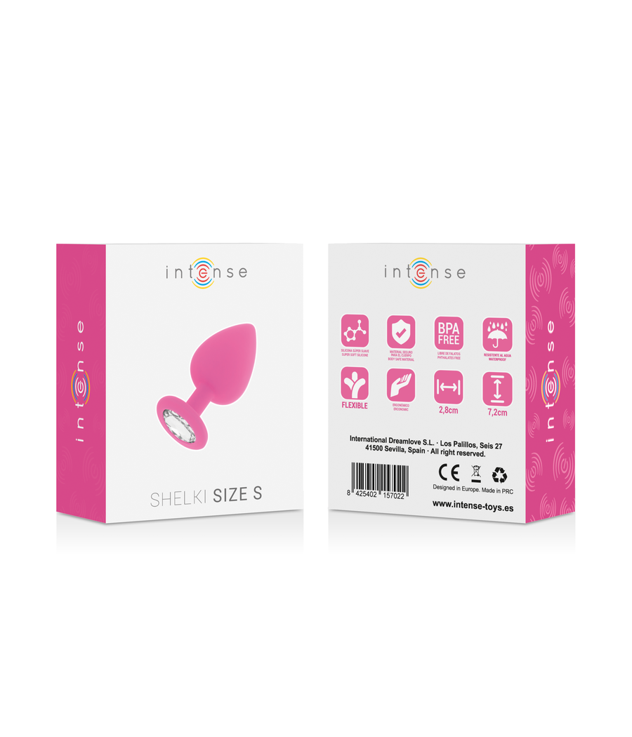 INTENSE - SHELKI S PLUG ANAL FUCHSIA