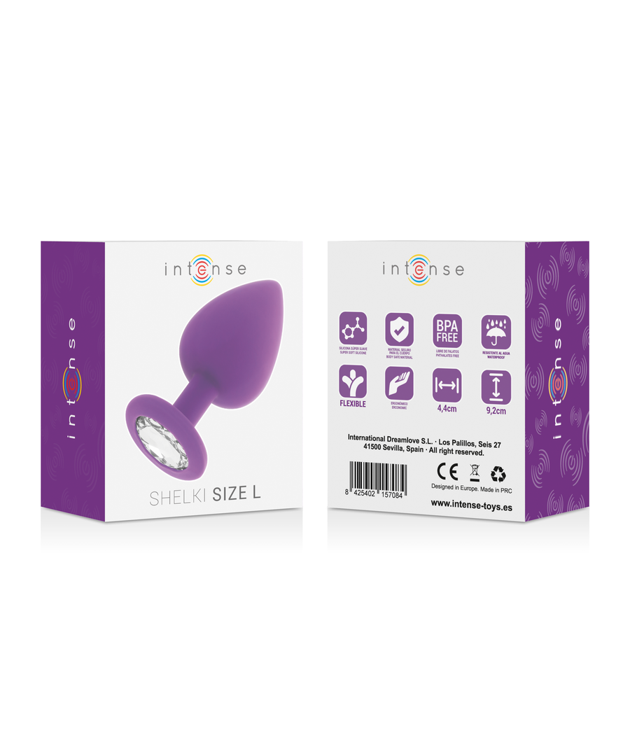 INTENSE - SHELKI L PLUG ANAL LILAS