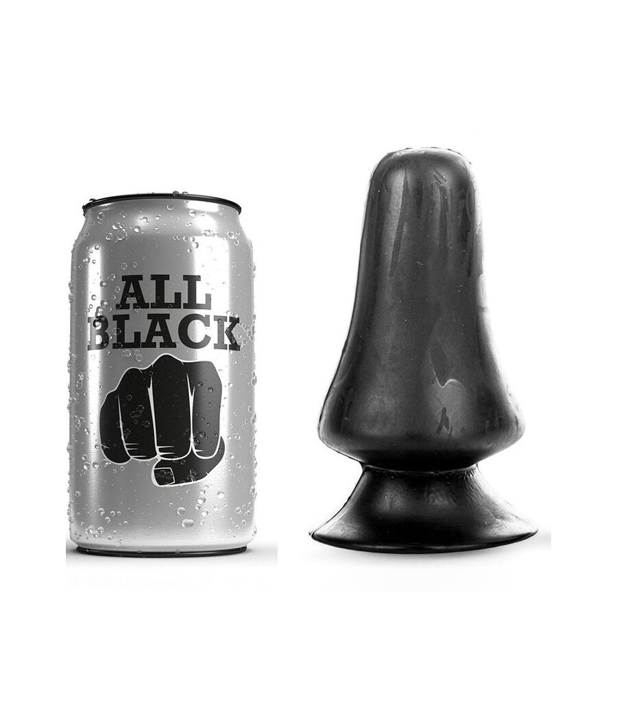 ALL BLACK - ANAL PLUG 12 CM