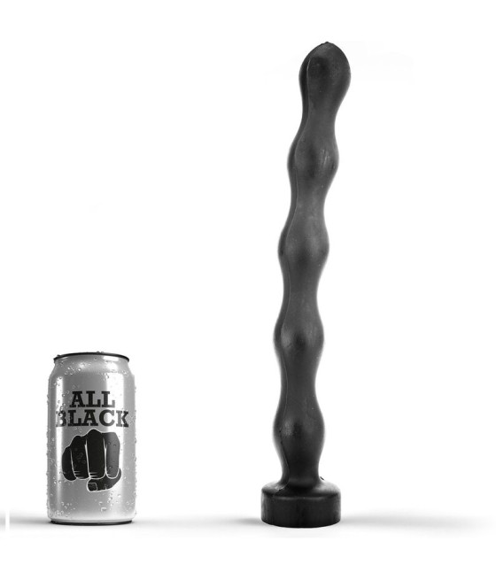 ALL BLACK - PLUG SFERA ANALE 32 CM