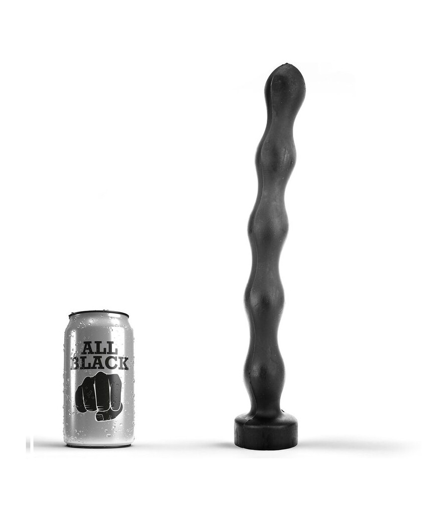 ALL BLACK - BOLA PLUG ANAL 32 CM